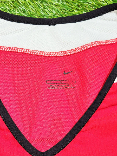 Cristiano Ronaldo Nike Manchester United 2004 2005 2006 Long Sleeve Home Soccer Jersey Shirt L Nike