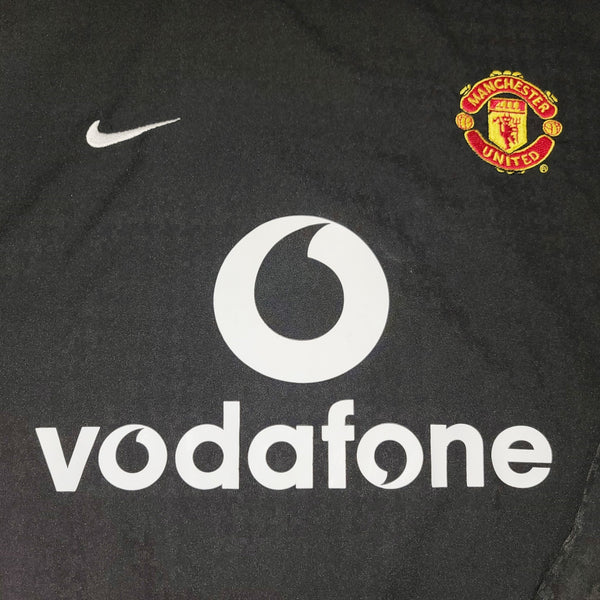 Cristiano Ronaldo Nike Manchester United 2004 2005 UEFA Away Long Sleeve Jersey Shirt L foreversoccerjerseys