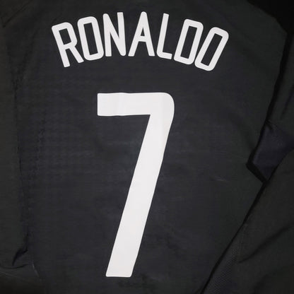 Cristiano Ronaldo Nike Manchester United 2004 2005 UEFA Away Long Sleeve Jersey Shirt L foreversoccerjerseys