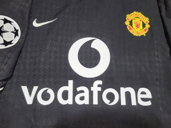 Cristiano Ronaldo Nike Manchester United 2004 2005 UEFA Away Soccer Jersey Shirt L Nike