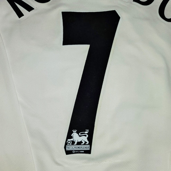 Cristiano Ronaldo Nike Manchester United 2006 2007 2008 Away Long Sleeve Jersey Shirt M SKU# 146818 foreversoccerjerseys