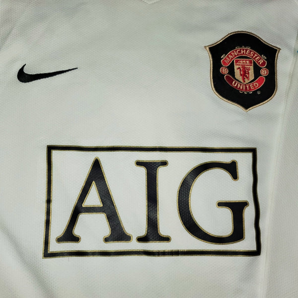 Cristiano Ronaldo Nike Manchester United 2006 2007 2008 Away Long Sleeve Jersey Shirt M SKU# 146818 foreversoccerjerseys