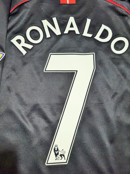 Cristiano Ronaldo Nike Manchester United 2007 2008 Away Soccer Jersey Shirt M SKU# 238347-010 Nike