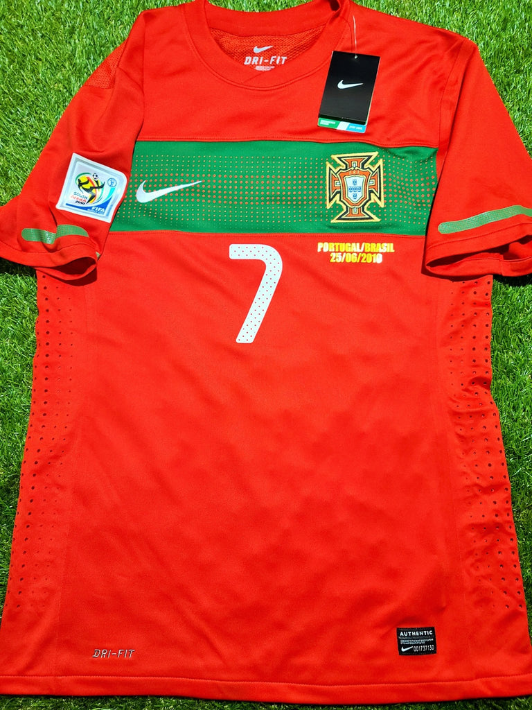 Lógicamente cinta Primitivo Cristiano Ronaldo Portugal 2010 WORLD CUP PLAYER ISSUE Jersey Camiseta –  foreversoccerjerseys