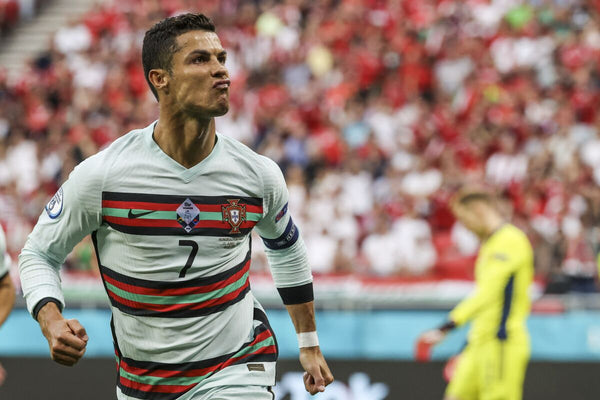 Cristiano Ronaldo Portugal 2020 EURO CUP PLAYER ISSUE VAPORKNIT Away Jersey Shirt L SKU# CD0600-336 Nike