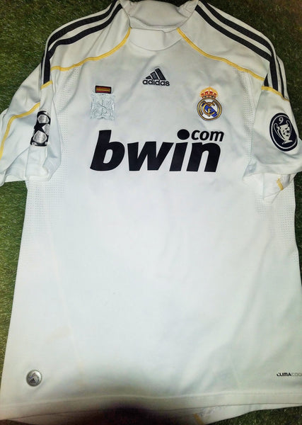 Cristiano Ronaldo Real Madrid 2009 2010 DEBUT SEASON Jersey Shirt Camiseta M E84340 AV1001 foreversoccerjerseys