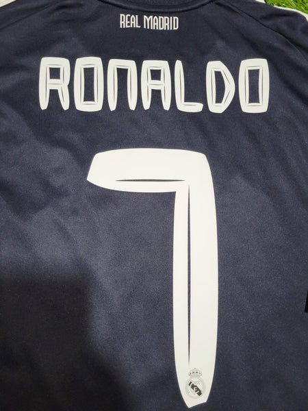 Cristiano Ronaldo Real Madrid 2010 2011 Away Soccer Jersey Shirt M SKU# P95985 Adidas