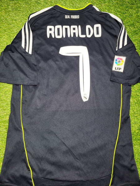 Cristiano Ronaldo Real Madrid 2010 2011 Away Soccer Jersey Shirt M SKU ...