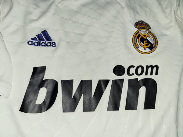 Cristiano Ronaldo Real Madrid 2010 2011 Home Jersey Camiseta Shirt M SKU# P96163 Adidas