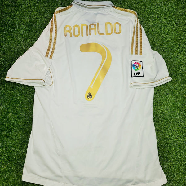 Cristiano Ronaldo Real Madrid 2011 2012 Home Jersey Shirt Camiseta L SKU# V13659 foreversoccerjerseys