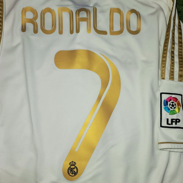 Cristiano Ronaldo Real Madrid 2011 2012 Home Jersey Shirt Camiseta L SKU# V13659 foreversoccerjerseys