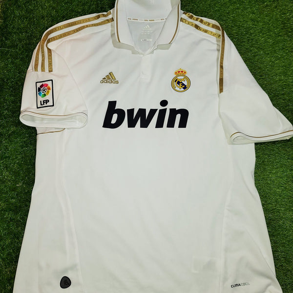 Cristiano Ronaldo Real Madrid 2011 2012 Home Jersey Shirt Camiseta XL SKU# V13659 foreversoccerjerseys