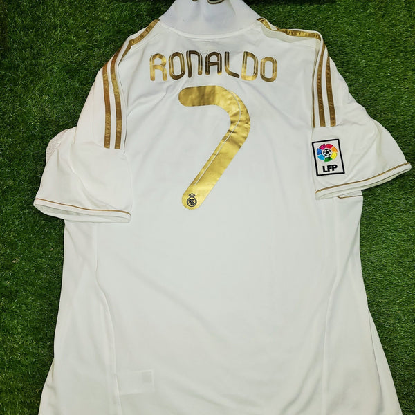 Cristiano Ronaldo Real Madrid 2011 2012 Home Jersey Shirt Camiseta XL SKU# V13659 foreversoccerjerseys