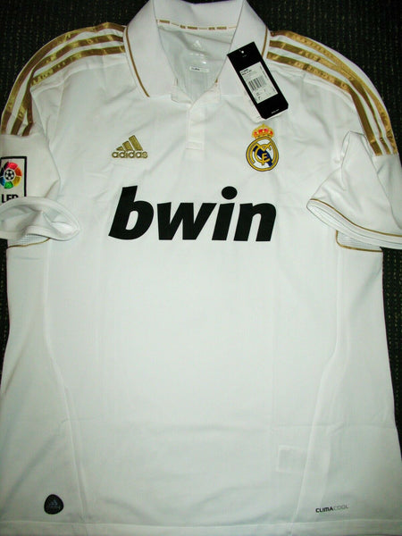 Cristiano Ronaldo Real Madrid 2011 2012 Jersey Shirt Camiseta L BNWT - foreversoccerjerseys