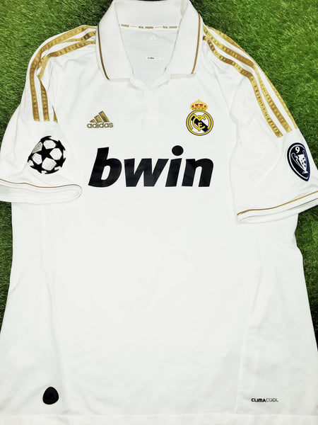 Cristiano Ronaldo Real Madrid 2011 2012 UEFA Jersey Shirt Camiseta L SKU# V13646 Adidas