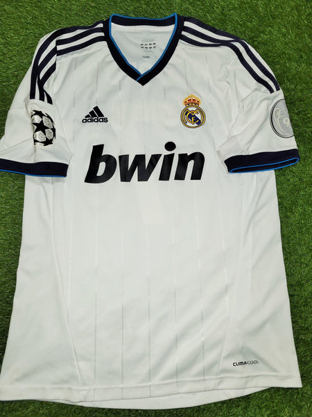 Cristiano Ronaldo Real Madrid 2012 2013 UEFA Home Soccer Jersey Camiseta Shirt M SKU# W41768 Adidas