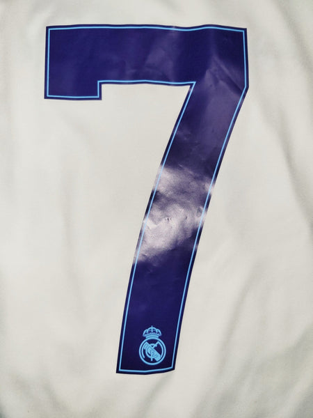 Cristiano Ronaldo Real Madrid 2012 2013 UEFA Home Soccer Jersey Camiseta Shirt M SKU# W41768 Adidas