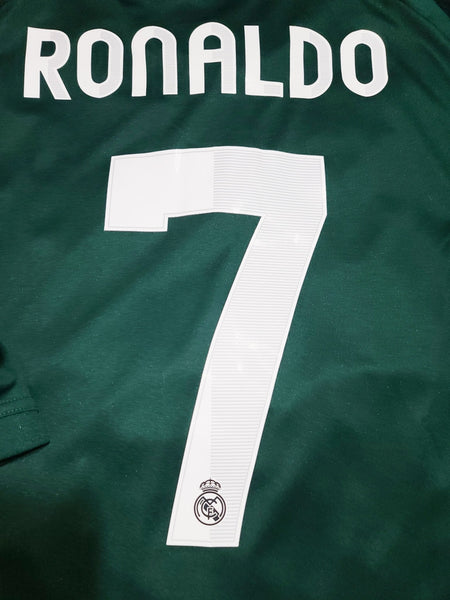 Cristiano Ronaldo Real Madrid 2012 2013 UEFA Jersey Shirt XL SKU# X53540 AV1001 foreversoccerjerseys