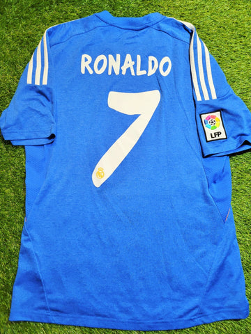 Cristiano Ronaldo Real Madrid 2013 2014 Away Jersey Camiseta Shirt M SKU# Z29405 foreversoccerjerseys