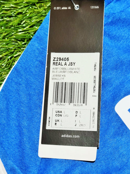 Cristiano Ronaldo Real Madrid 2013 2014 Away Soccer Jersey Shirt BNWT L SKU# Z29405 Adidas