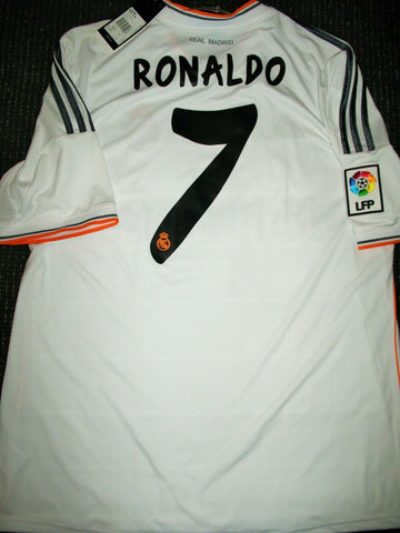Cristiano Ronaldo Real Madrid 2013 2014 Jersey Camiseta Shirt Maglia XL BNWT - foreversoccerjerseys