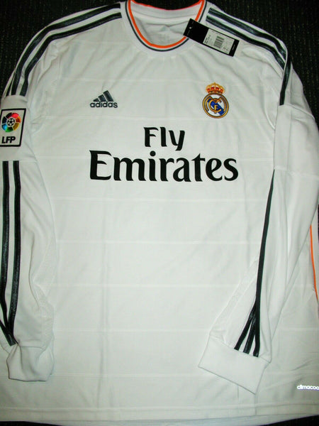 Cristiano Ronaldo Real Madrid 2013 2014 Jersey Camiseta Shirt Maglia XL BNWT LS - foreversoccerjerseys