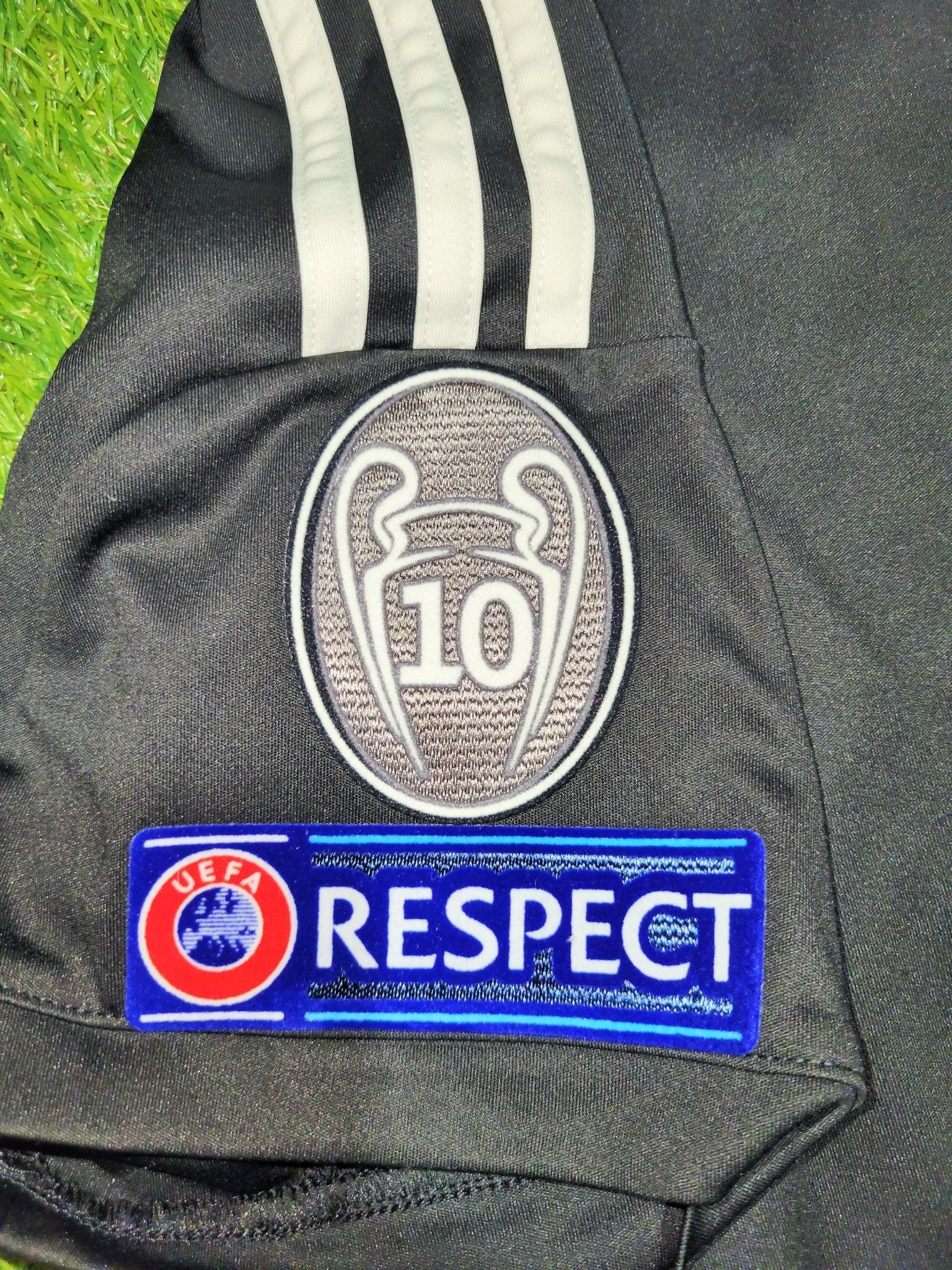 Cristiano Ronaldo Real Madrid 2014 2015 Yamamoto Dragon Y-3 UEFA Third Soccer Jersey Shirt L SKU# F49264 Adidas