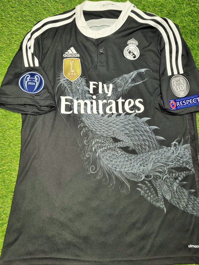 Cristiano Ronaldo Real Madrid 2014 2015 Yamamoto Dragon Y-3 UEFA Third ...
