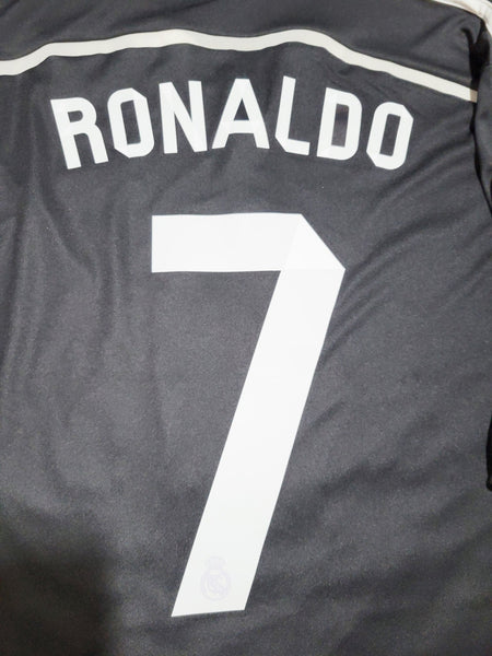 Cristiano Ronaldo Real Madrid 2014 2015 Yamamoto Dragon Y-3 UEFA Third Soccer Jersey Shirt XL SKU# F49264 Adidas