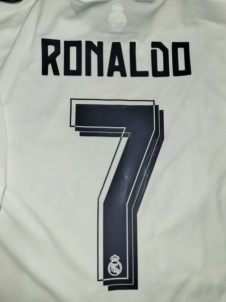 Cristiano Ronaldo Real Madrid 2015 2016 ADIZERO Player Issue Soccer Jersey Camiseta Shirt L SKU# S12654 Adidas