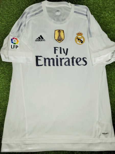 Cristiano Ronaldo Real Madrid 2015 2016 ADIZERO Player Issue Soccer Jersey Camiseta Shirt L SKU# S12654 Adidas