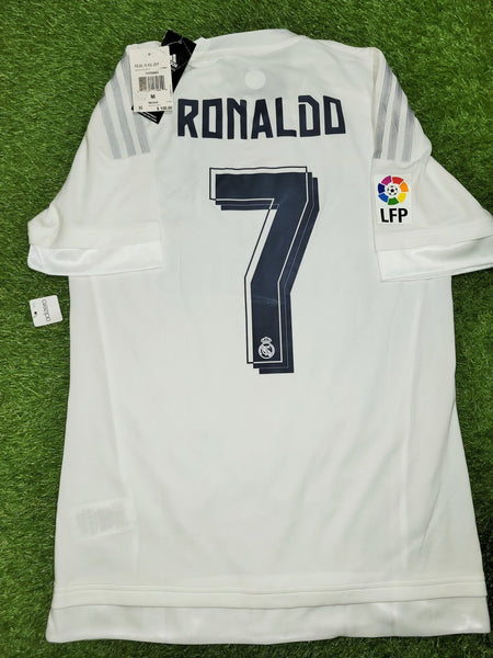 Cristiano Ronaldo Real Madrid 2015 2016 ADIZERO Player Issue Soccer Jersey Shirt M BNWT SKU# S12654 Adidas