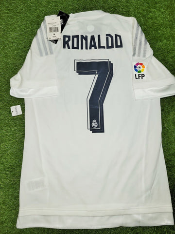 Cristiano Ronaldo Real Madrid 2015 2016 ADIZERO Player Issue Soccer Jersey Shirt M BNWT SKU# S12654 Adidas