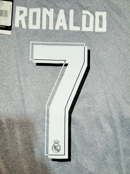 Cristiano Ronaldo Real Madrid 2015 2016 Away Soccer Jersey Shirt BNWT L SKU# AA2219 Adidas