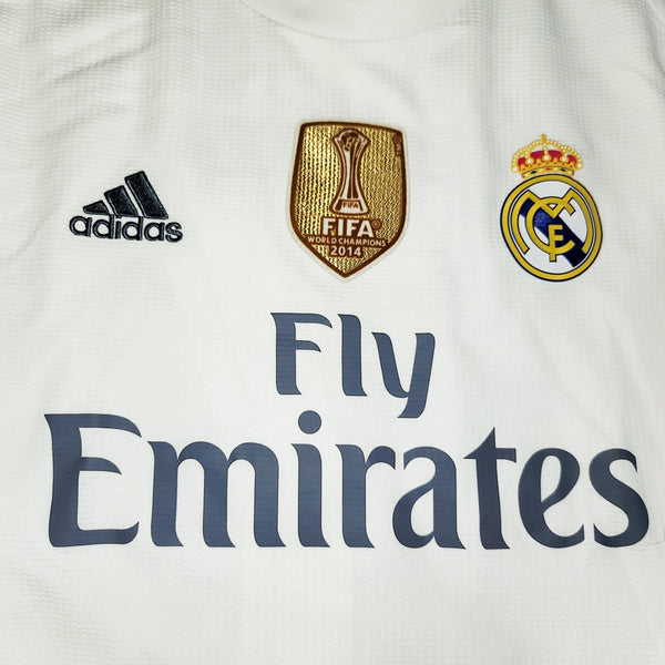 Cristiano Ronaldo Real Madrid 2015 2016 Long Sleeve Jersey Camiseta Shirt Maglia L SKU# S12653 foreversoccerjerseys