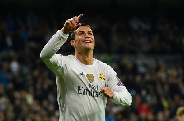 Cristiano Ronaldo Real Madrid 2015 2016 UEFA Home Jersey Camiseta Shirt Maglia L foreversoccerjerseys