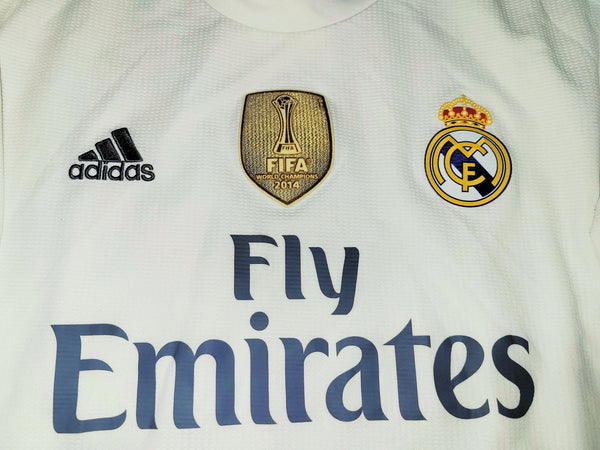 Cristiano Ronaldo Real Madrid 2015 2016 UEFA Home Soccer Jersey Shirt XL SKU# AK2496 Adidas