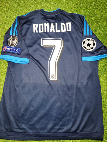 Cristiano Ronaldo Real Madrid 2014 2015 Yamamoto Dragon Y-3 UEFA Third –  foreversoccerjerseys