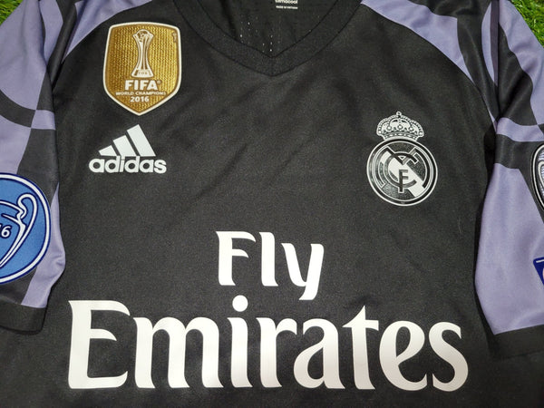 Cristiano Ronaldo Real Madrid 2016 2017 PLAYER ISSUE Third Jersey Shirt Camiseta M SKU# AI5138 Adidas