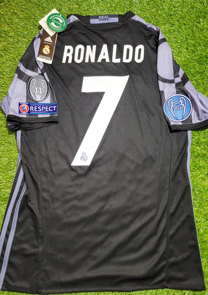 Cristiano Ronaldo Real Madrid 2016 2017 Third Jersey Shirt Camiseta BNWT M SKU# AI5139 Adidas