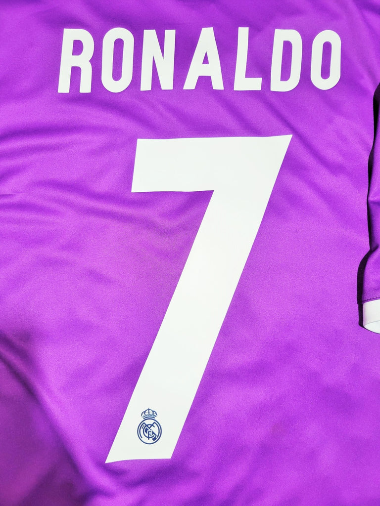 ronaldo real madrid jersey purple