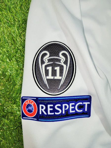 Cristiano Ronaldo Real Madrid 2016 2017 UEFA Home Long Sleeve Soccer Jersey Shirt BNWT L SKU# AI5184 Adidas