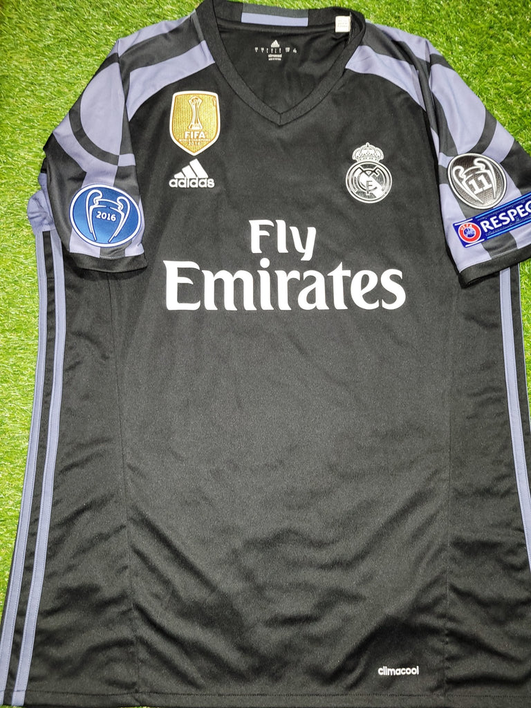 Cristiano Ronaldo Real Madrid 2016 2017 UEFA Third Soccer Jersey Shirt â ForeverSoccerJerseys