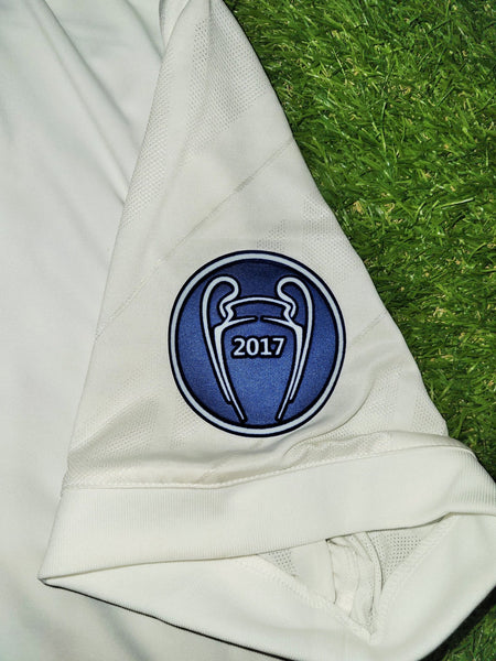 Cristiano Ronaldo Real Madrid 2017 2018 LAST GAME UEFA FINAL Soccer Jersey Shirt L SKU# B31106 Adidas