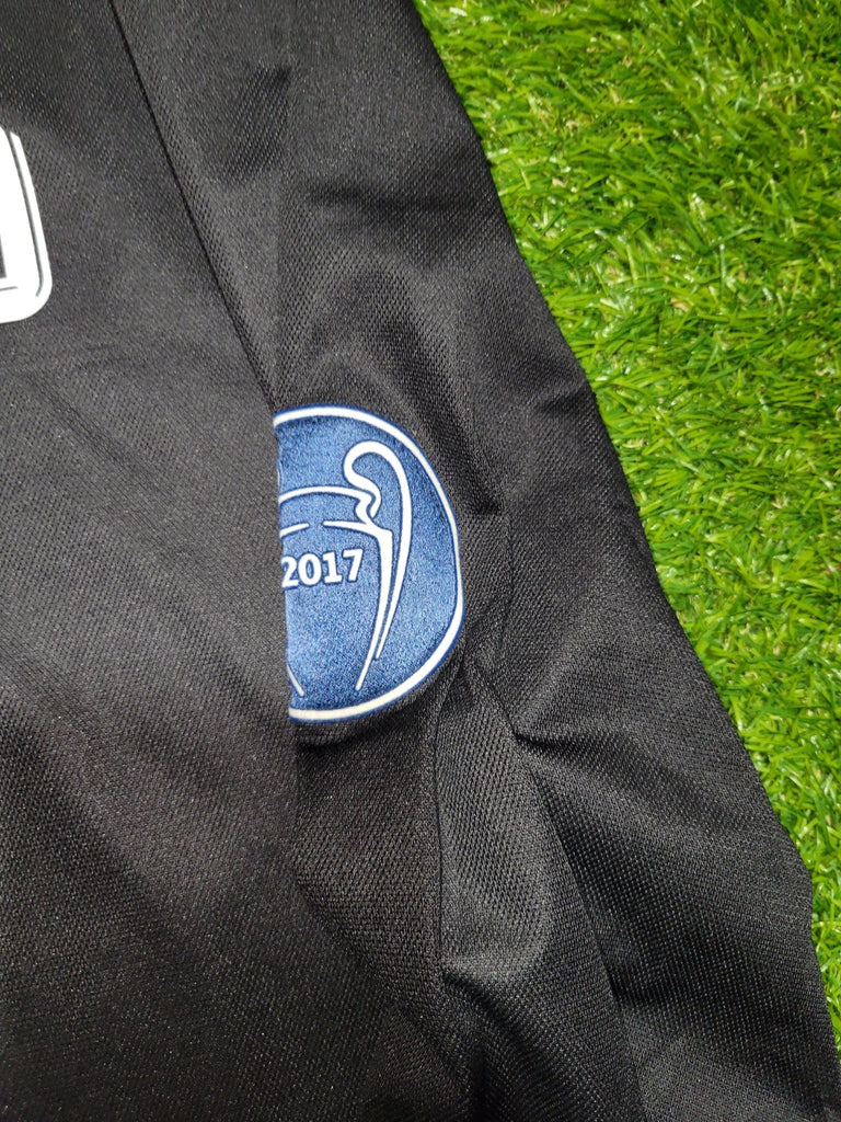 Cristiano Ronaldo Real Madrid 2017 2018 UEFA Long Sleeve Away Soccer J â ForeverSoccerJerseys