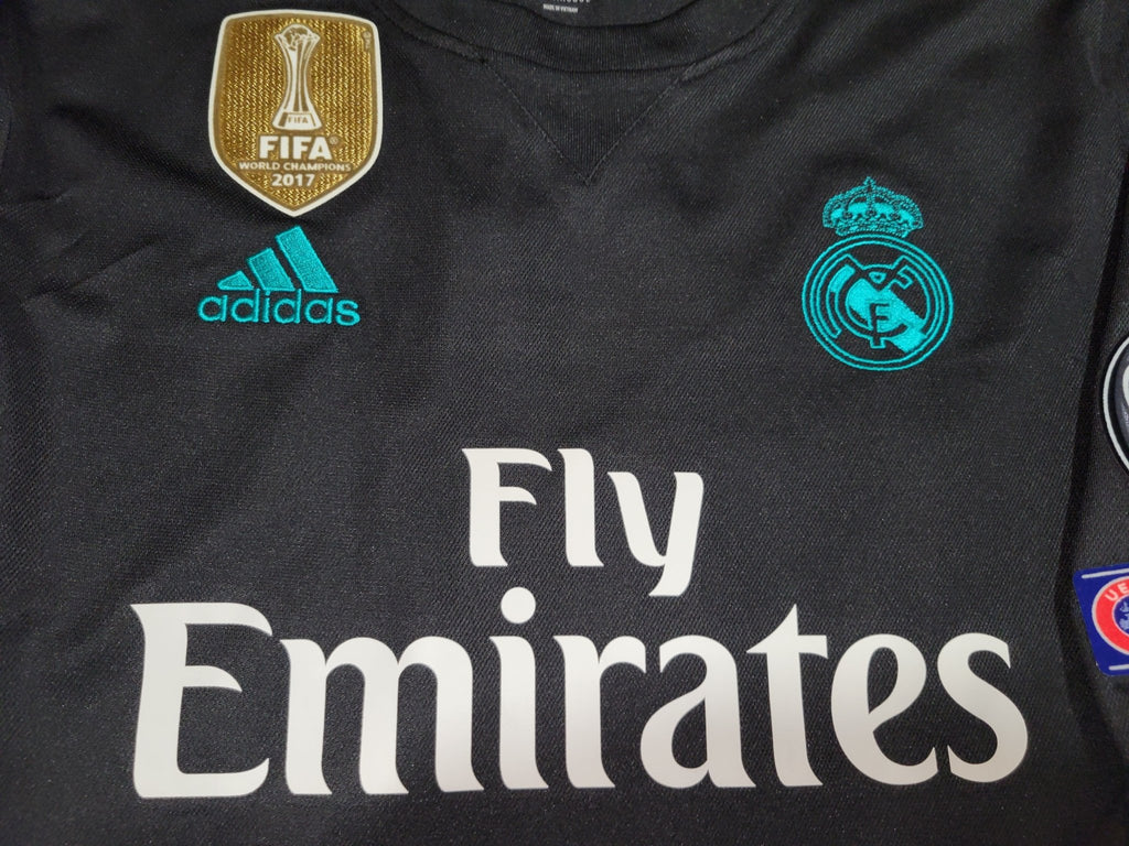 Real Madrid Third Jersey 17/18 Soccer Kit Champions League