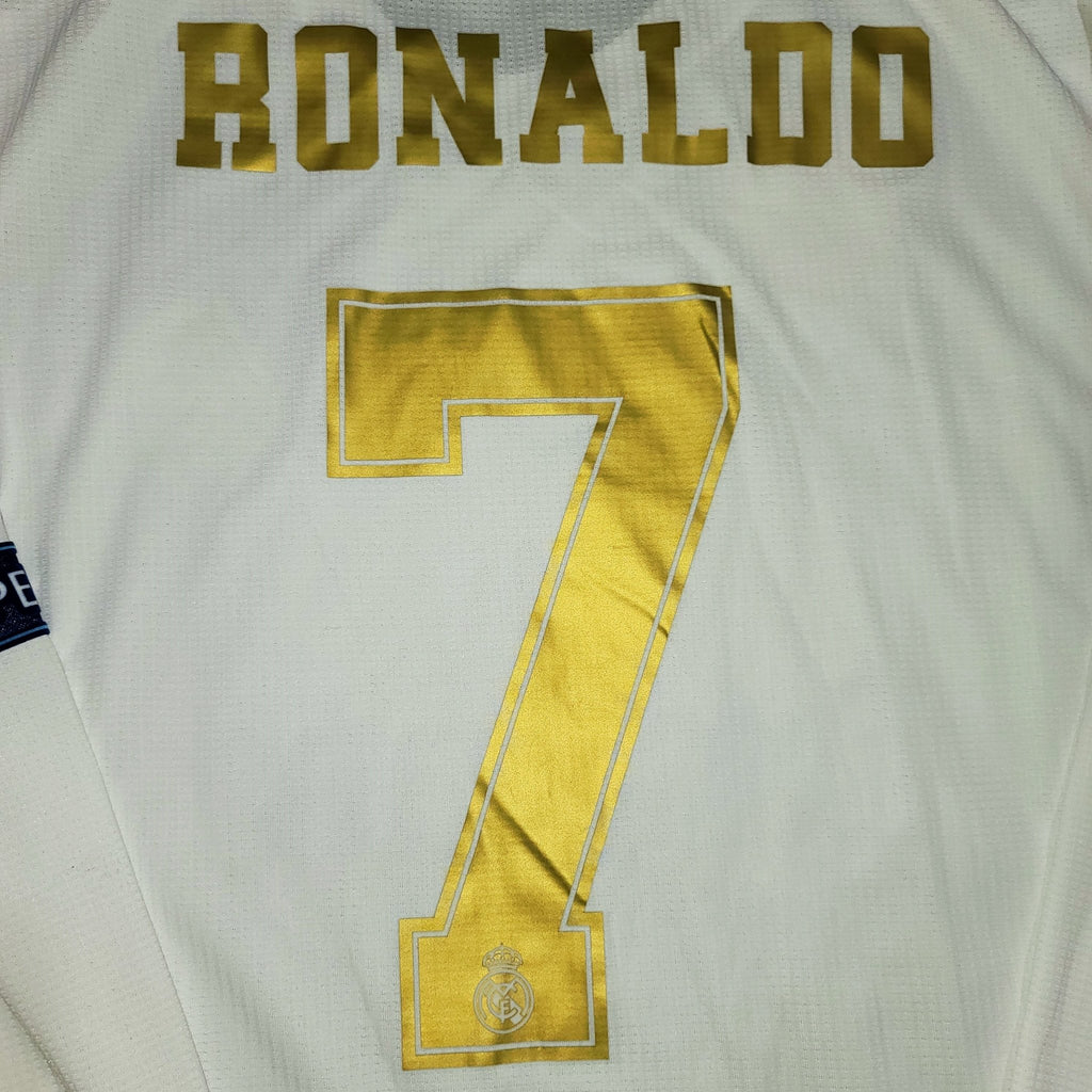 Cristiano Ronaldo Real Madrid 2019 2020 CLIMACHILL PLAYER ISSUE Home J â foreversoccerjerseys