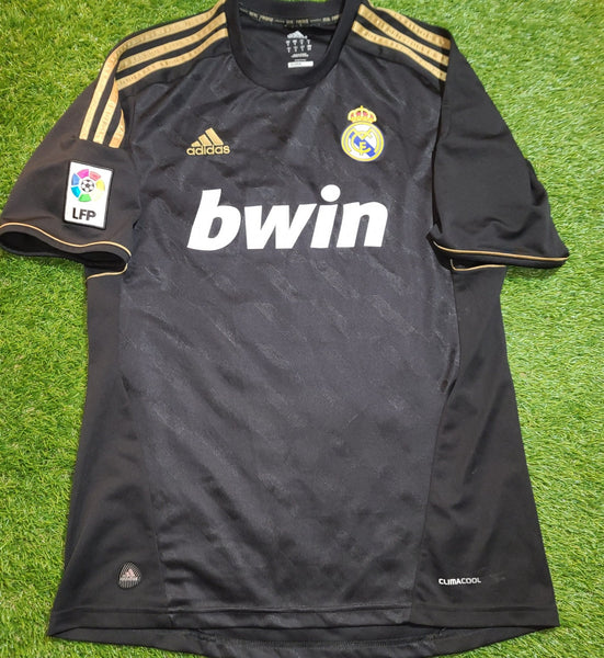 Cristiano Ronaldo Real Madrid Black 2011 2012 Jersey Shirt Camiseta Maglia M SKU# V13642 foreversoccerjerseys