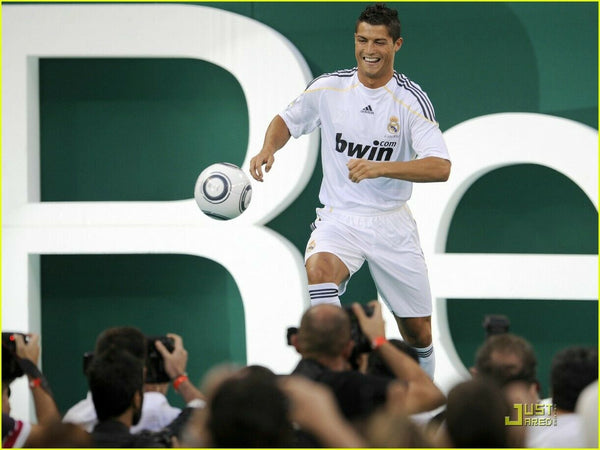 Cristiano Ronaldo Real Madrid DEBUT SEASON 2009 2010 Jersey Shirt Camiseta Maglia XL - foreversoccerjerseys