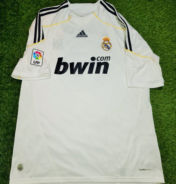 Cristiano Ronaldo Real Madrid DEBUT SEASON 2009 2010 Jersey Shirt Camiseta XL SKU# E84352 foreversoccerjerseys
